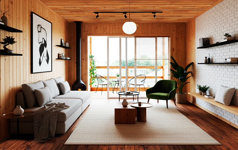 9 dicas para decorar casas de madeira minimalistas