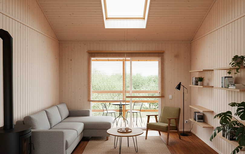 9 dicas para decorar casas de madeira minimalistas materia